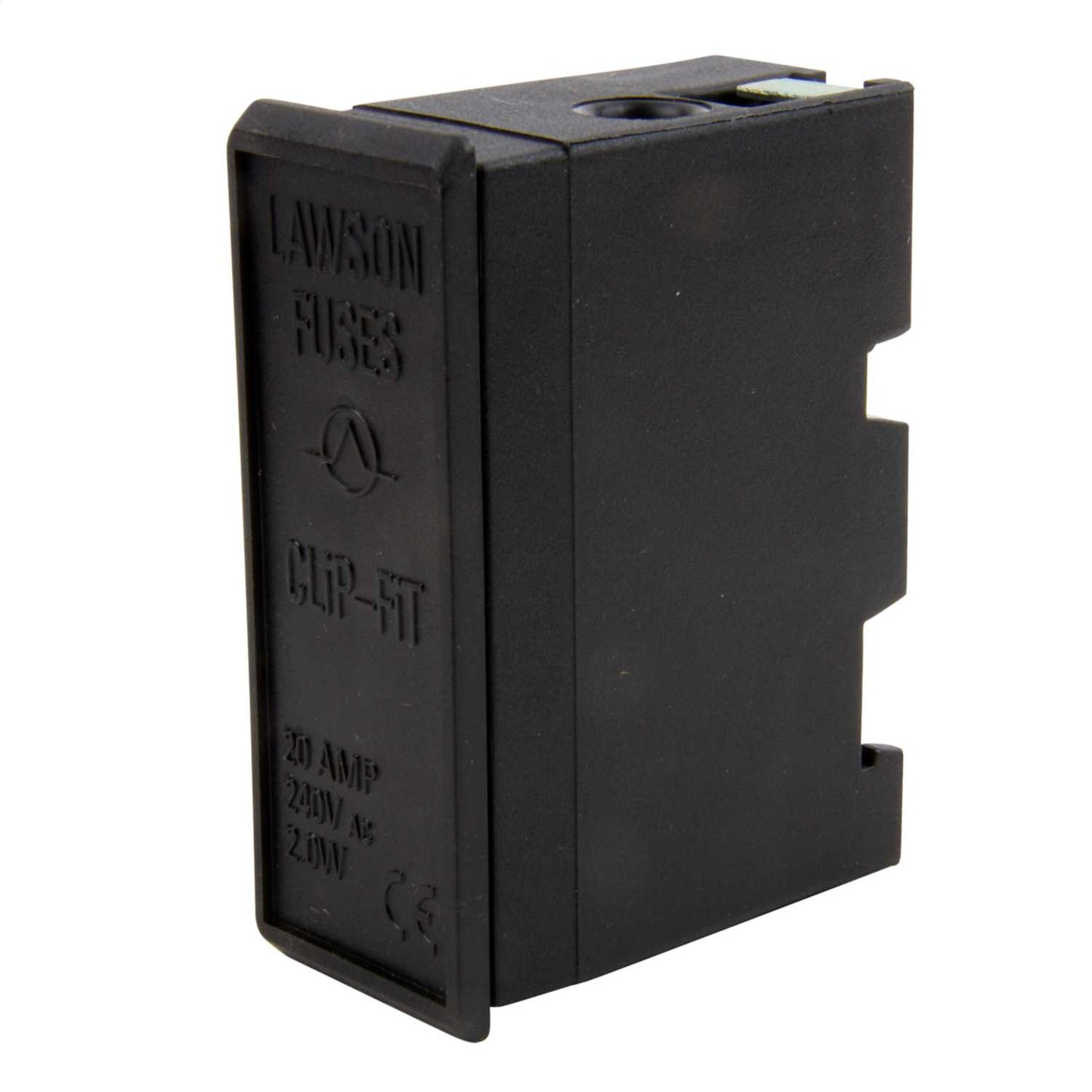 Lawson 20A Clipfit Fuse Holder Black