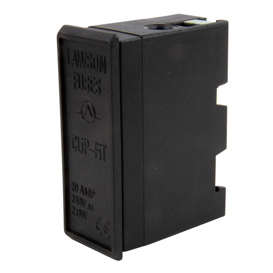 Lawson 20A Clipfit Fuse Holder Black