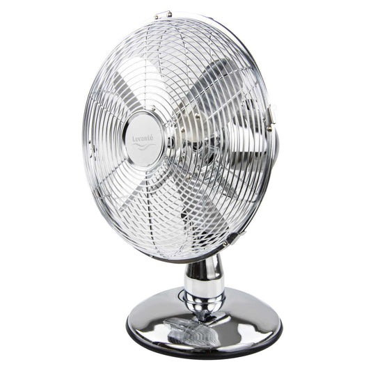 Levante 10" 30W Metal Desk Fan 3 Speed