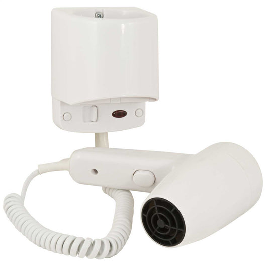 Levante 1.2kW Commercial Hair Dryer with Holster White