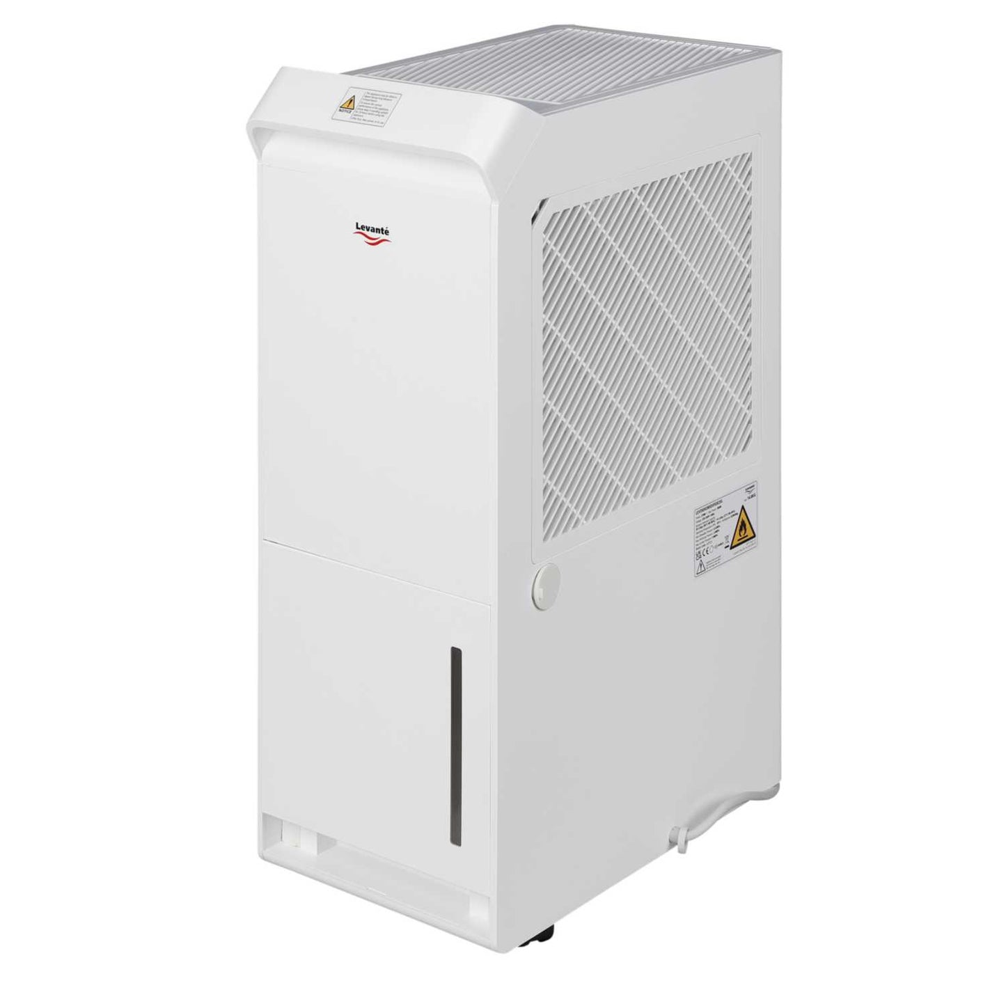 Levante 20 Litre Per Day Taurus Portable Dehumidifier White