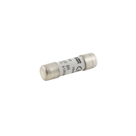 8A 10mm x 38mm GL General Fuse (Sold in 1's)