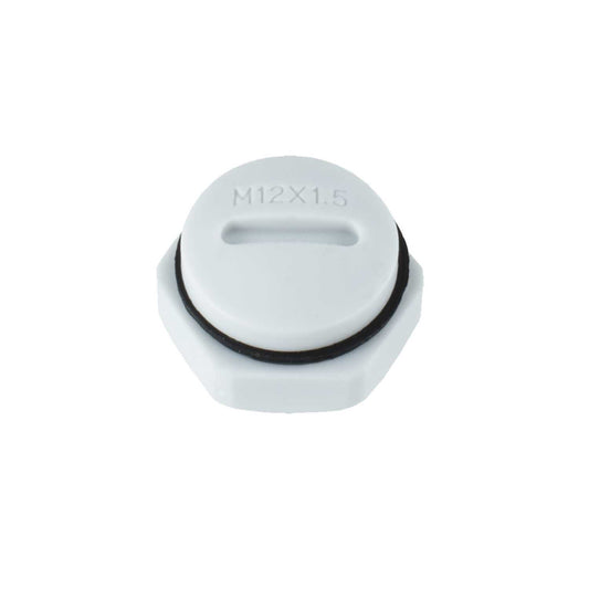 12mm IP68 Blanking Plug Grey (Sold in 1's)