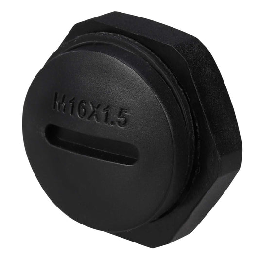16mm IP68 Blanking Plug Black (Sold in 1's)