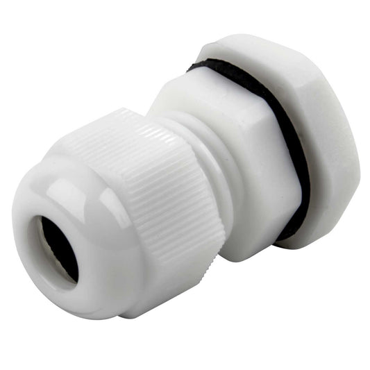 MCG 16mm IP68 Compression Gland with Locknut Grey (Pack of 10)