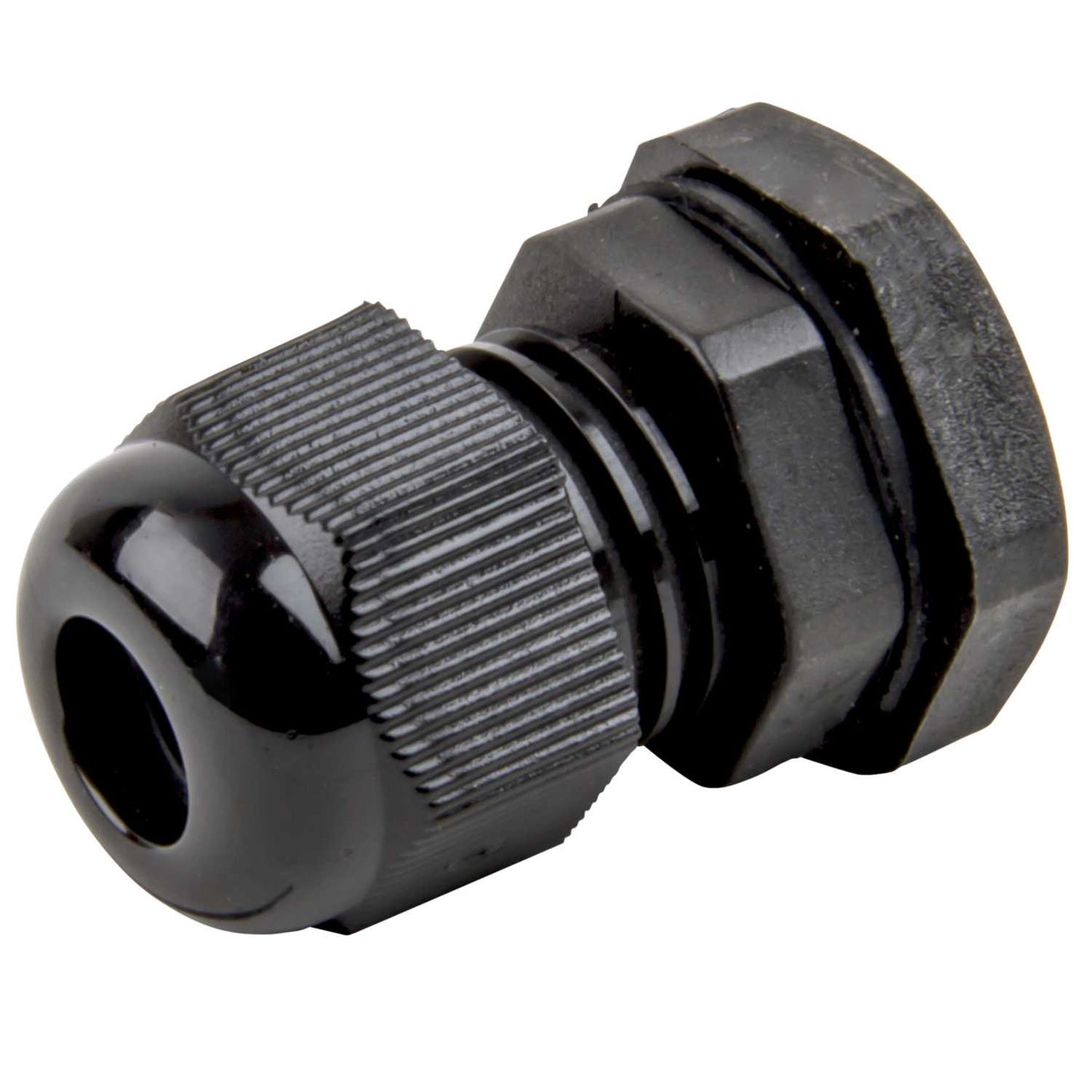 MCG 16mm IP68 Compression Gland with Locknut Black (Pack of 10)