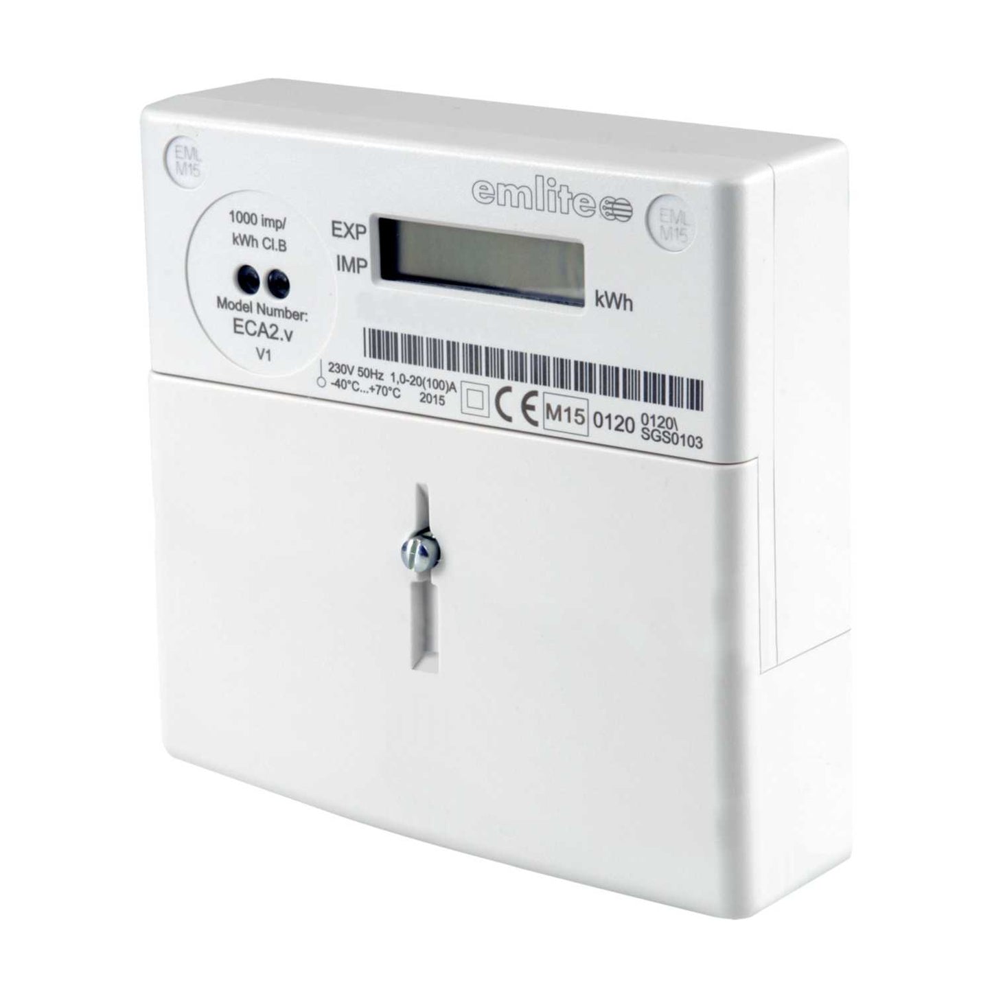 MCG 100A Single Phase MID Approved kWh Renewables Meter Bi Directional