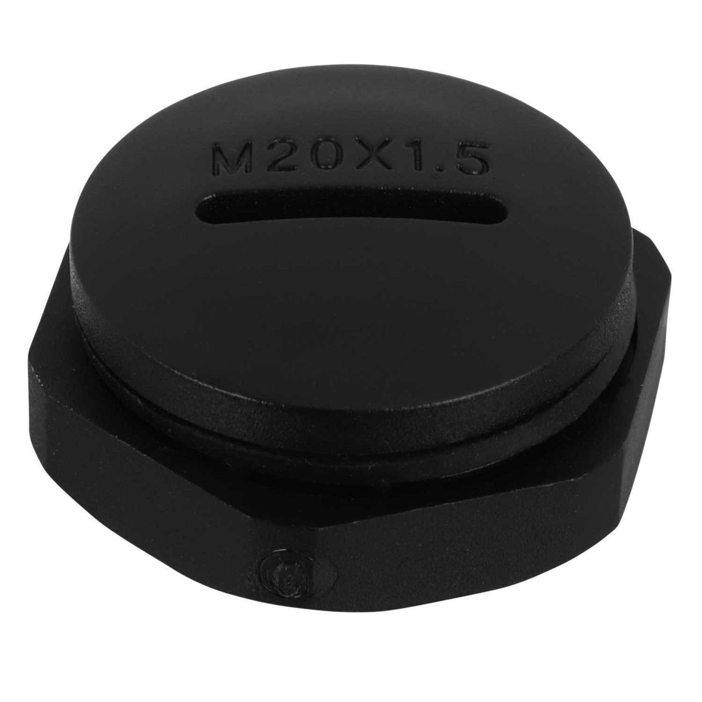 20mm IP68 Blanking Plug Black (Sold in 1's)