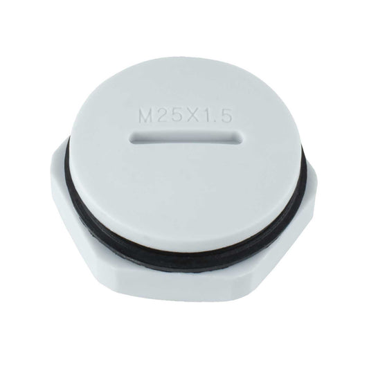 25mm IP68 Blanking Plug Grey (Sold in 1's)