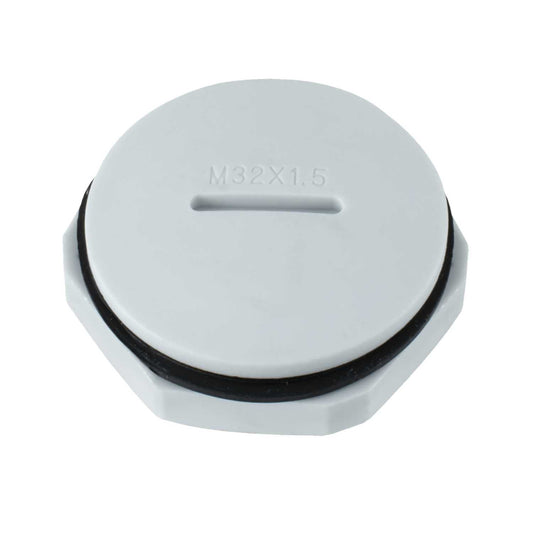 32mm IP68 Blanking Plug Grey (Sold in 1's)