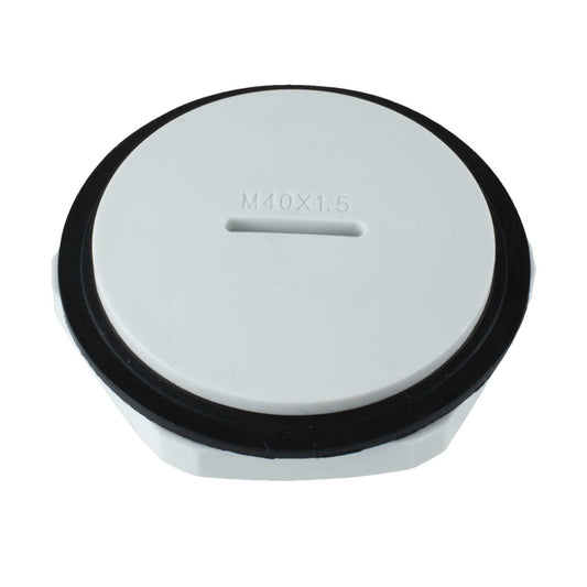 40mm IP68 Blanking Plug Grey (Sold in 1's)