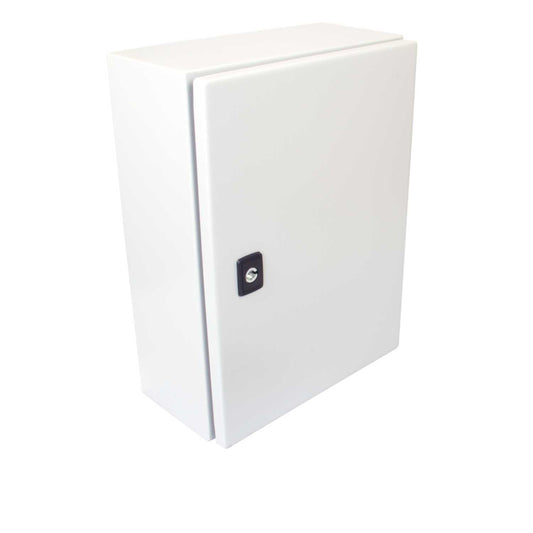 MCG 400mm x 300mm x 150mm Steel Enclosure with Mounting Plate IP66