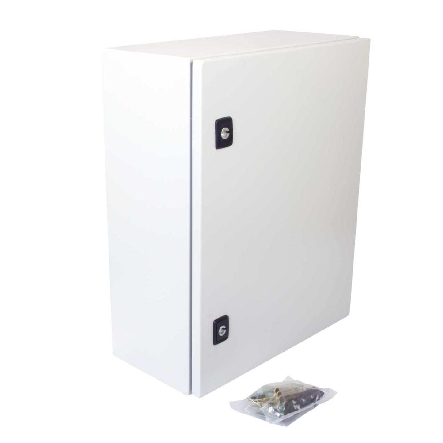 MCG 500mm x 400mm x 200mm Steel Enclosure with Mounting Plate IP66
