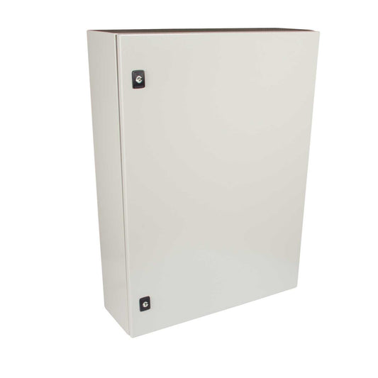 MCG 800mm x 600mm x 200mm Steel Enclosure with Mounting Plate IP66