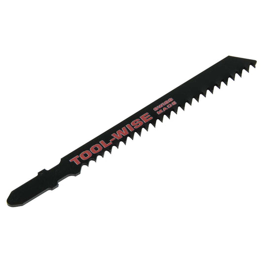 Tool-Wise 100mm Wood Rough Cut Jigsaw Blade (Pack of 5)