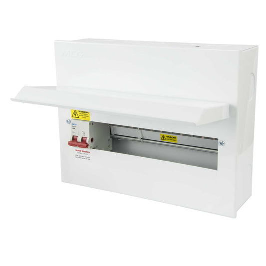 MCG 12 Way 100A Isolator Incomer Metal Clad Consumer Unit