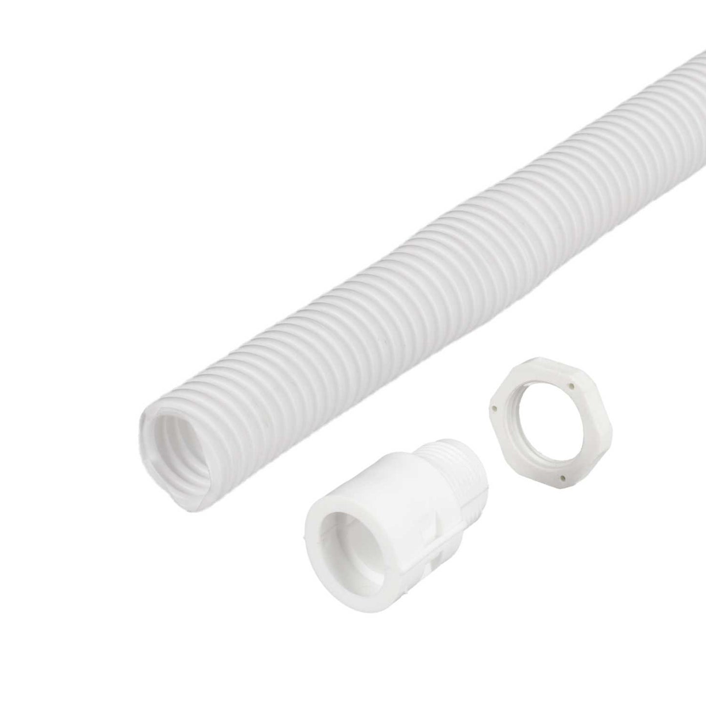 MCG 20mm Polypropylene Contractor Pack White (10m Reel and 10 Glands)