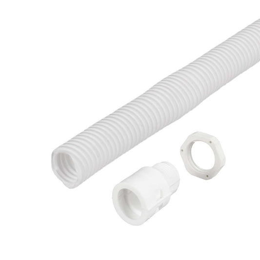 MCG 20mm Polypropylene Contractor Pack White (10m Reel and 10 Glands)