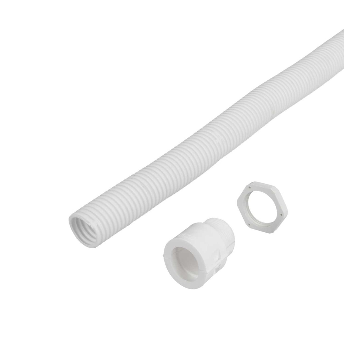 MCG 25mm Polypropylene Contractor Pack White (10m Reel and 10 Glands)