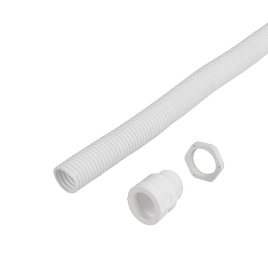 MCG 25mm Polypropylene Contractor Pack White (10m Reel and 10 Glands)