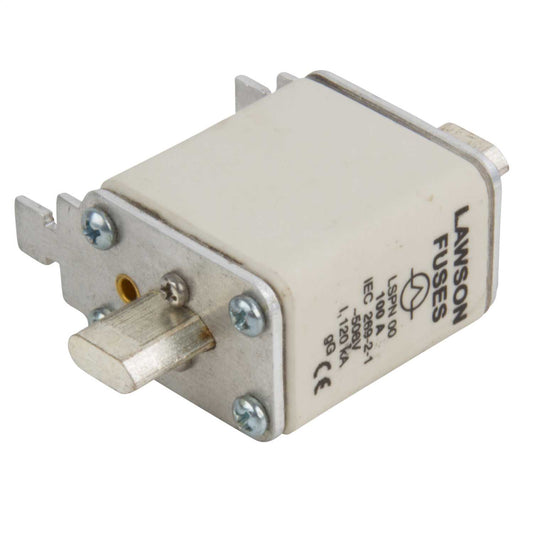 100A NH00 Square Bodied Fuse (Sold in 1's)