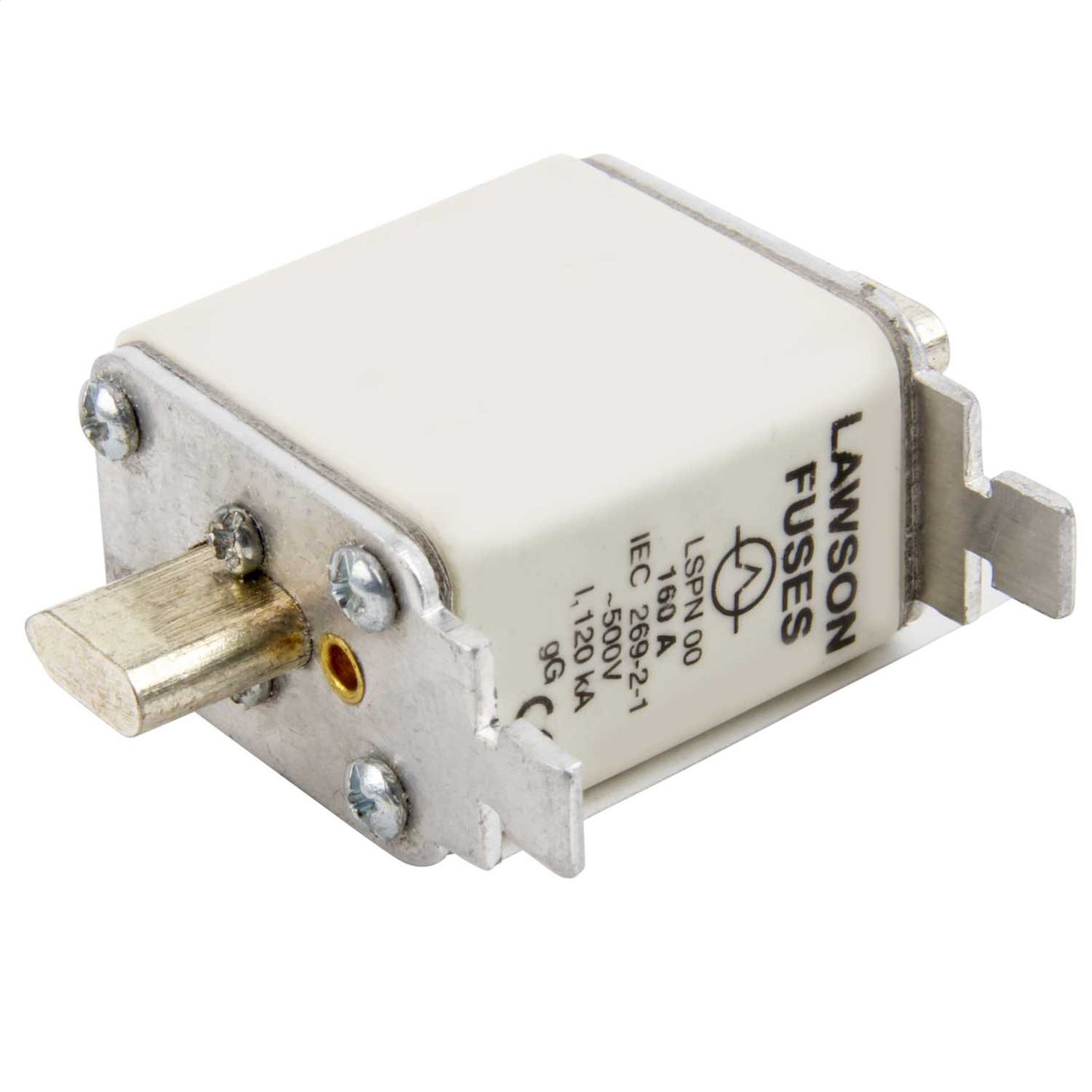 160A NH00 Square Bodied Fuse (Sold in 1's)
