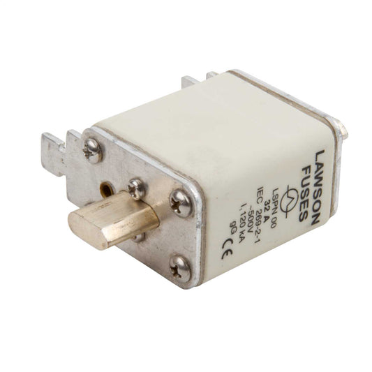 32A NH00 Square Bodied Fuse (Sold in 1's)