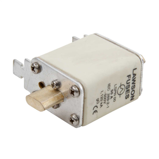 50A NH00 Square Bodied Fuse (Sold in 1's)