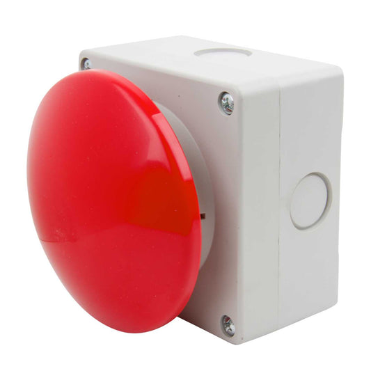 MCG Red Momentary Mushroom Head Switch Wobble Type