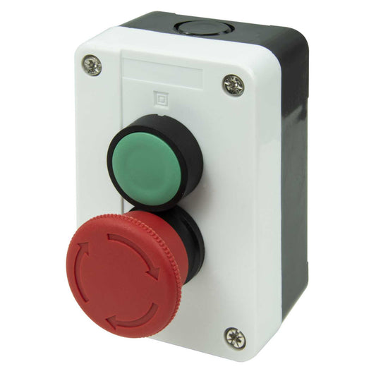 MCG 2 Way Start / Stop Twist Release Pushbutton Station IP65