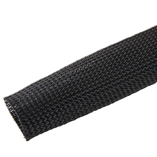 MCG 28 to 47mm Expandable Black Braided Sleeving (Pack of 25m)