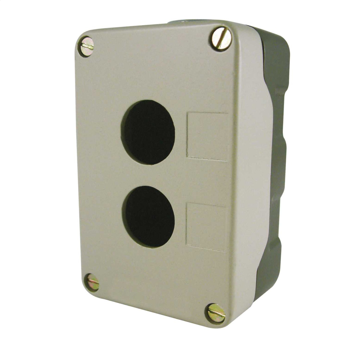 MCG 2 Way Die-Cast Empty Pushbutton Station Grey IP65
