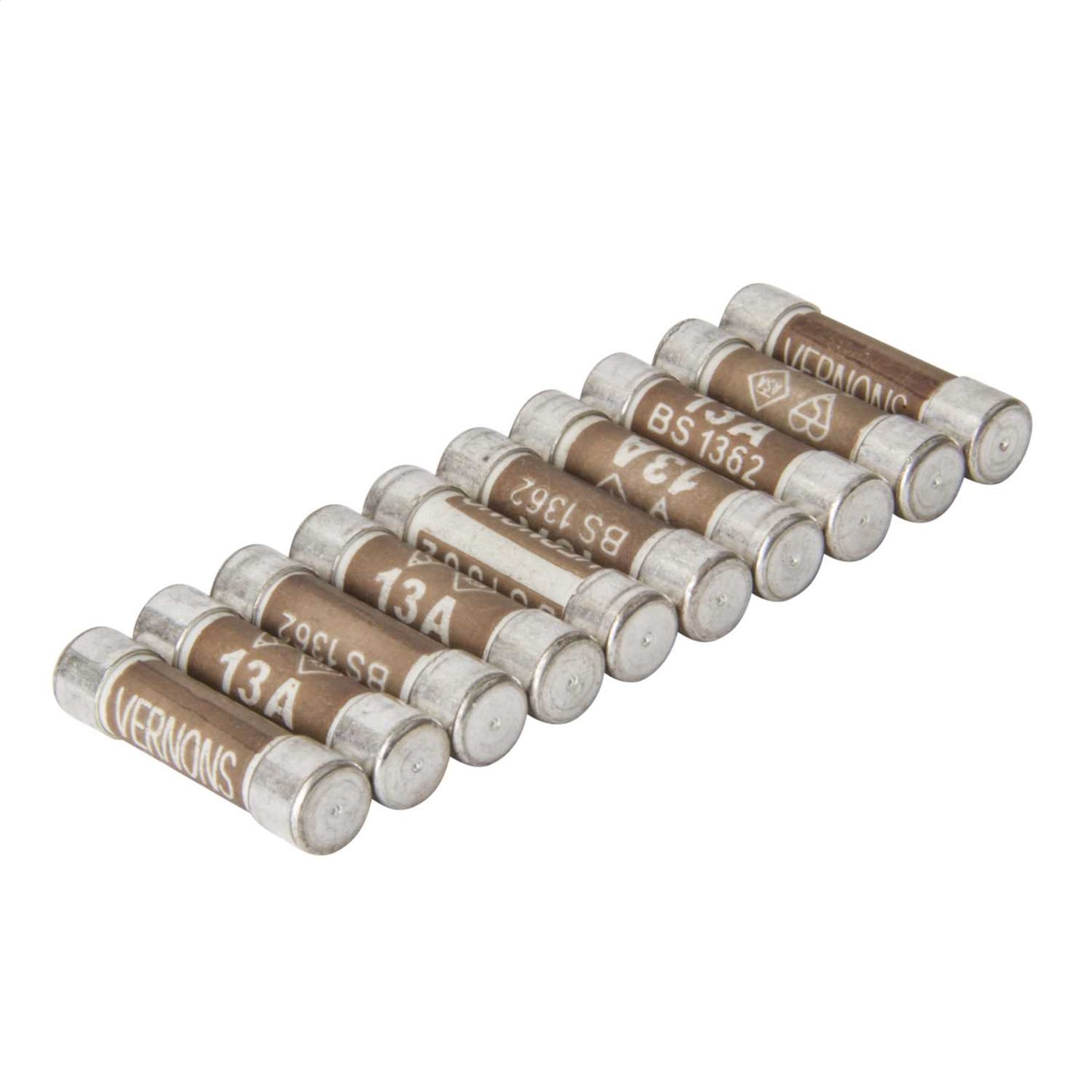 Lawson 13A BS 1362 Plug Top Fuse (Pack of 10)