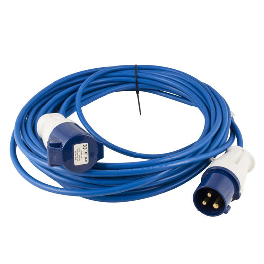 MCG 1.5mm 240V 14m Blue Site Extension Lead