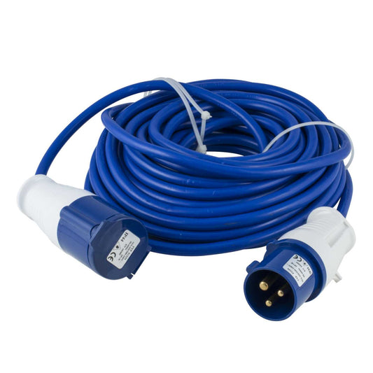 MCG 2.5mm 240V 14m Blue Site Extension Lead