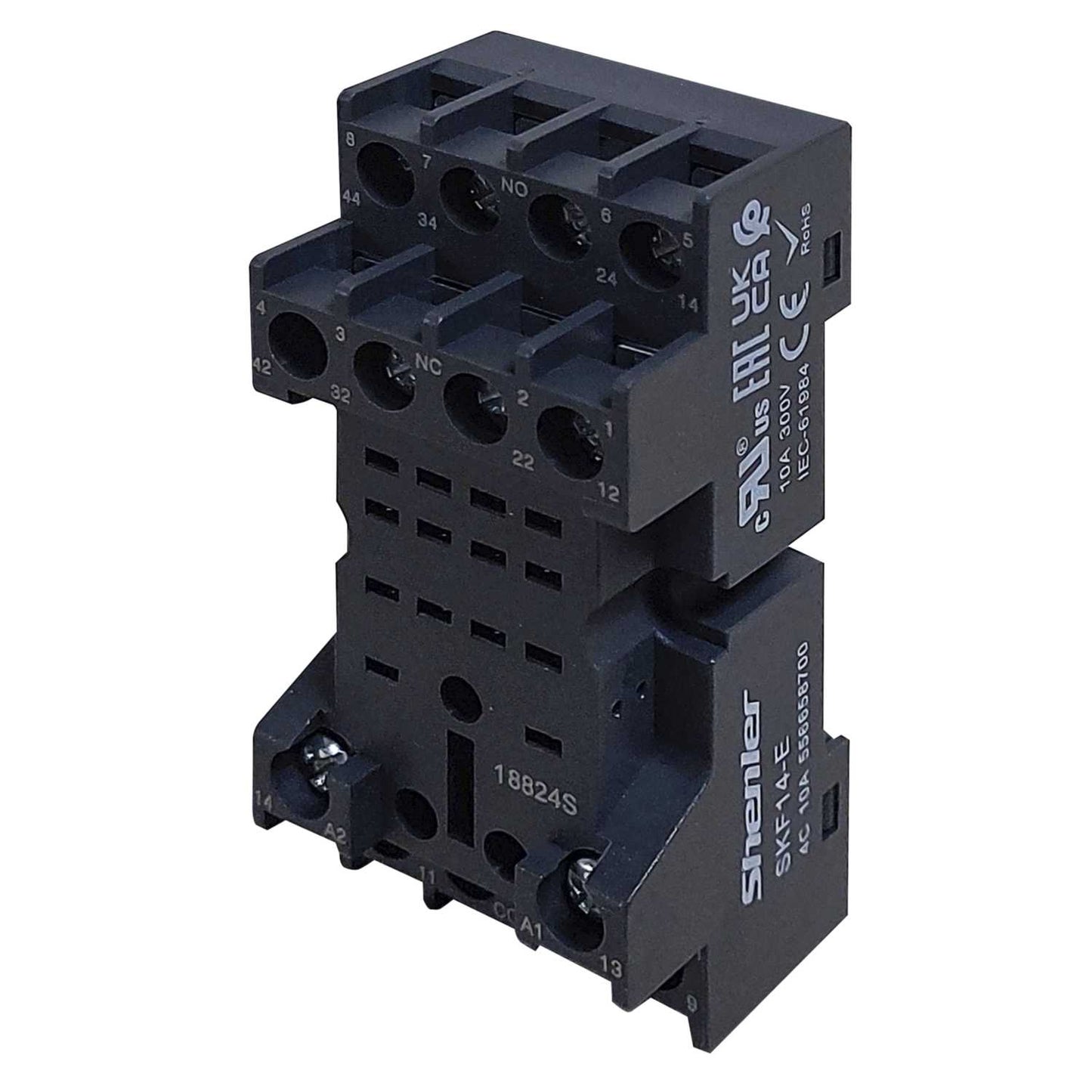 Shenler SKF14-E 14 Pin 4PCO Plug In Minature Relay Base