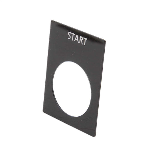 MCG Start Legend Plate for Pushbuttons