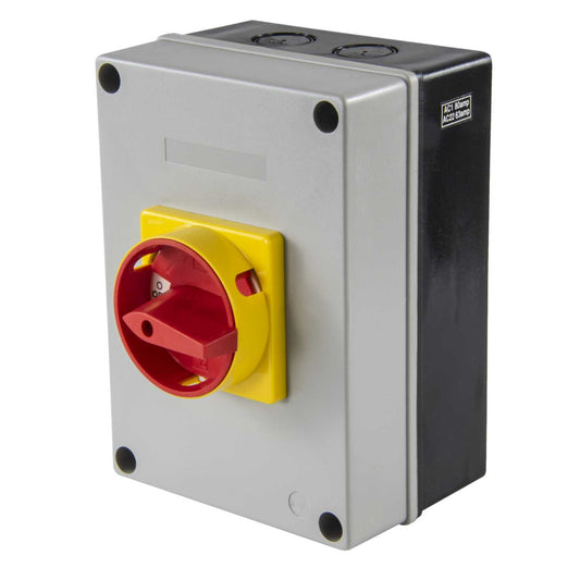 MCG 80A 3 Pole Rotary Isolator Switch IP65