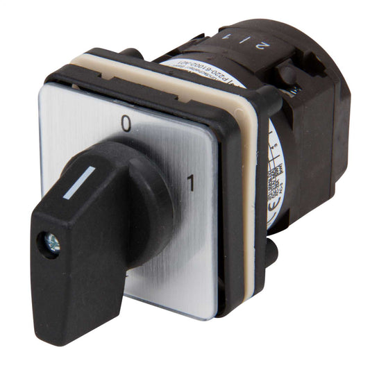 Salzer 20A 1 Pole Panel Mounted On / Off Switch IP66