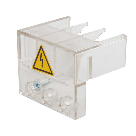 Salzer 3 Pole Shroud for 20 to 40A Panel Mount Isolators