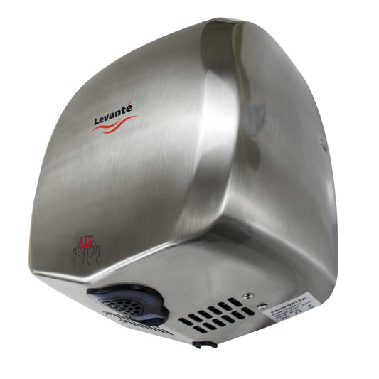 Levante 0.9kW Tempesta Energy Efficient Automatic Hand Dryer Stainless Steel