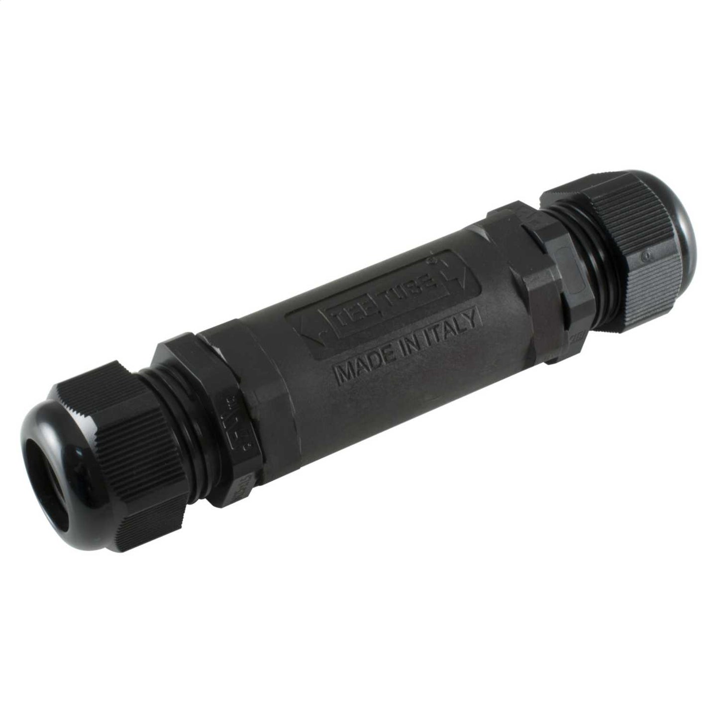 F4P 32A 5 Pole In-Line Cable Connector IP68 Black