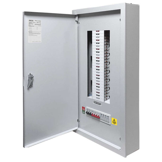 MCG 16 Way TP+N Type B Distribution Board c/w 125A Incomer and Type 2 SPD and TP MCB