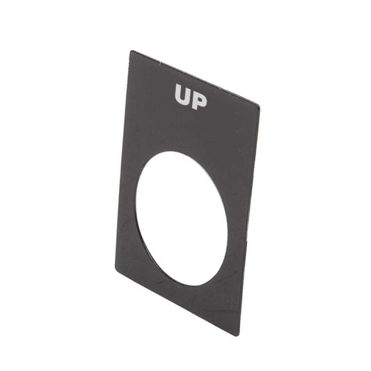 MCG Up Legend Plate for Pushbuttons