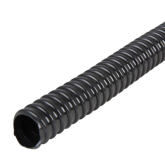 MCG 25mm Black PVC Flexible Conduit (50m Reel)