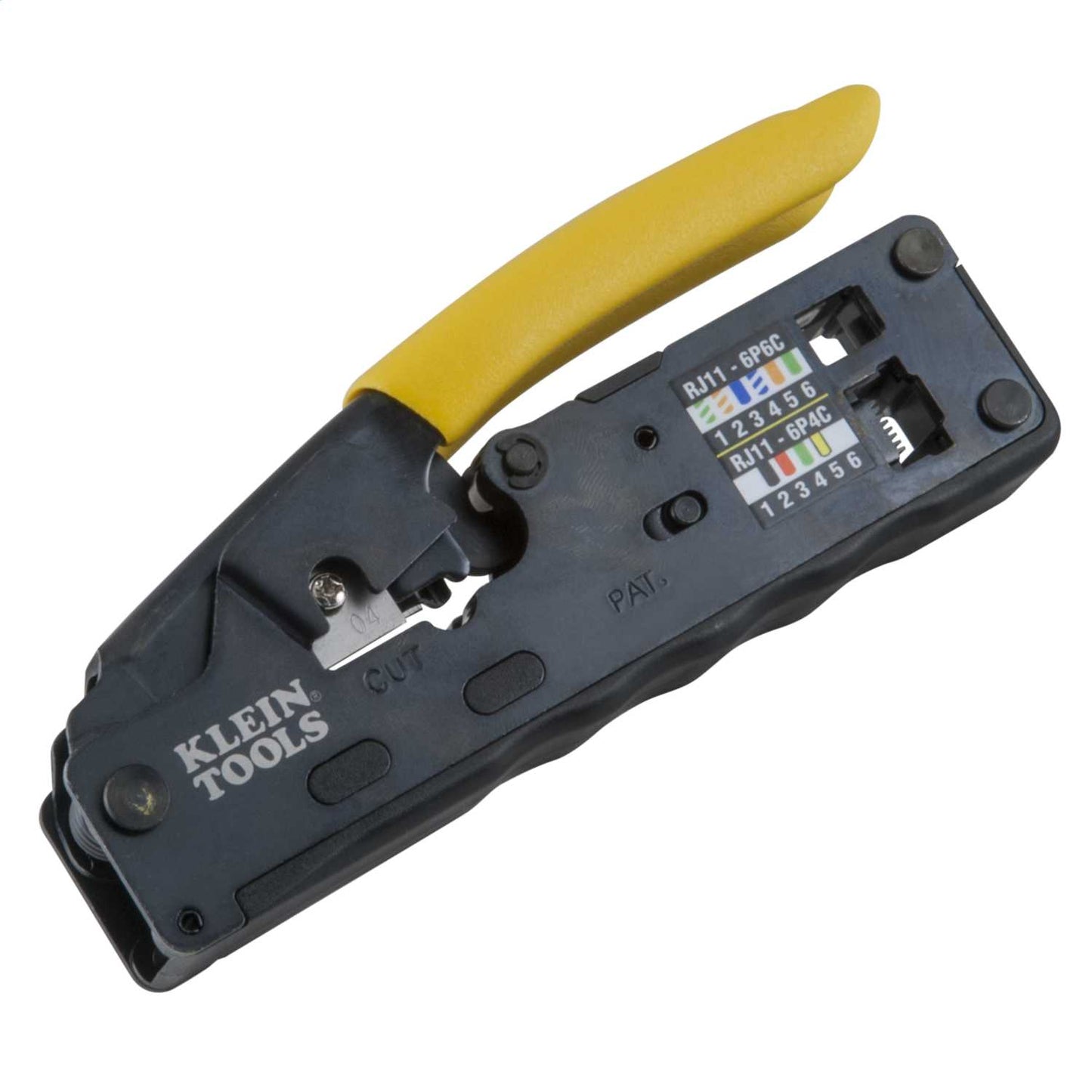 Klein Compact Ratcheting Modular RJ45 / RJ11 Crimper