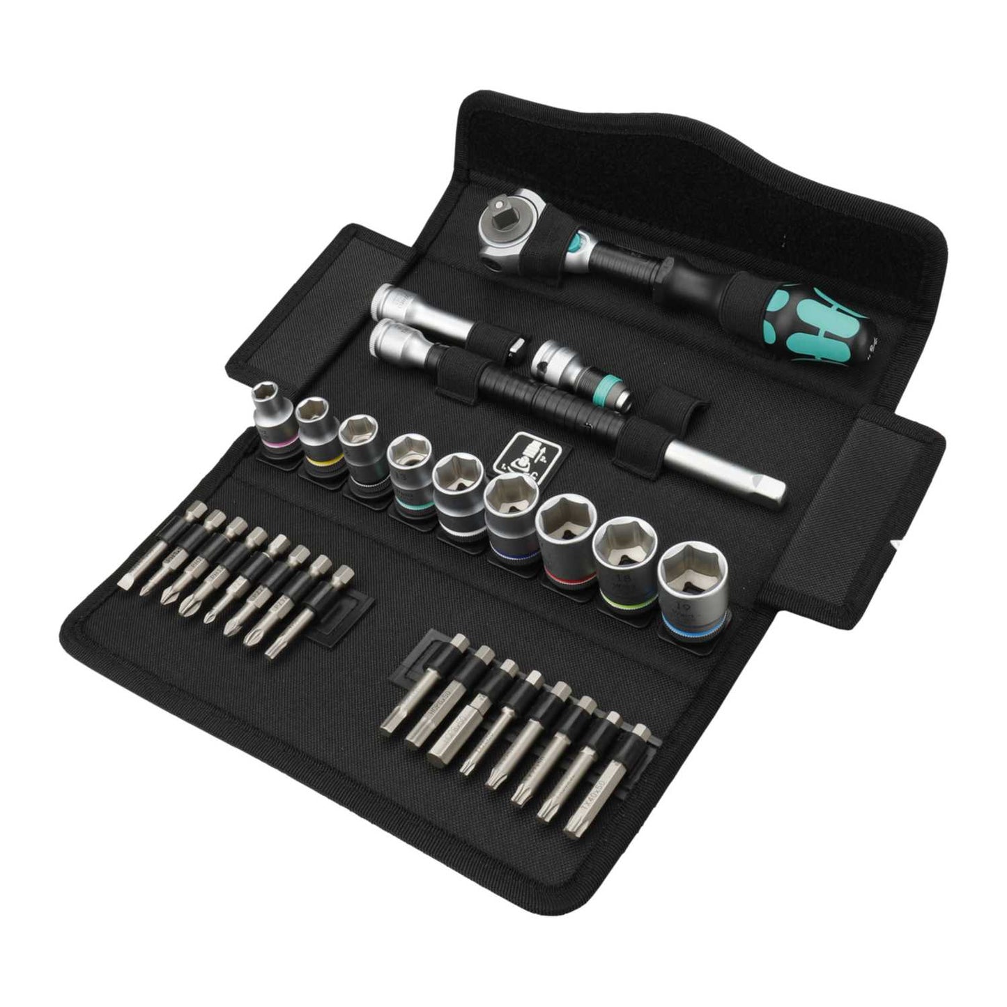 Wera 29 Piece Zyklop Speed 3/8" Drive Metric Ratchet Set