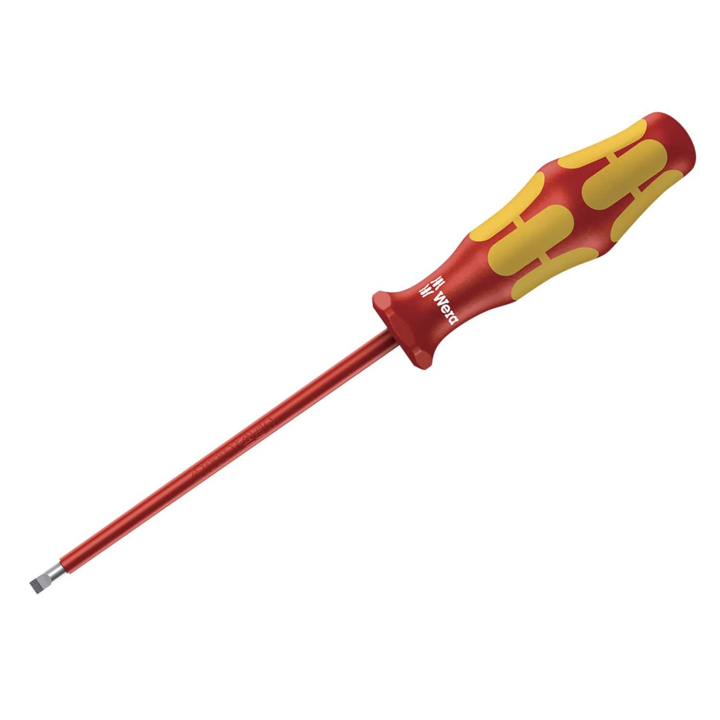Wera 3.5mm x 100mm Slotted Kraftform Plus Series 100 VDE Screwdriver