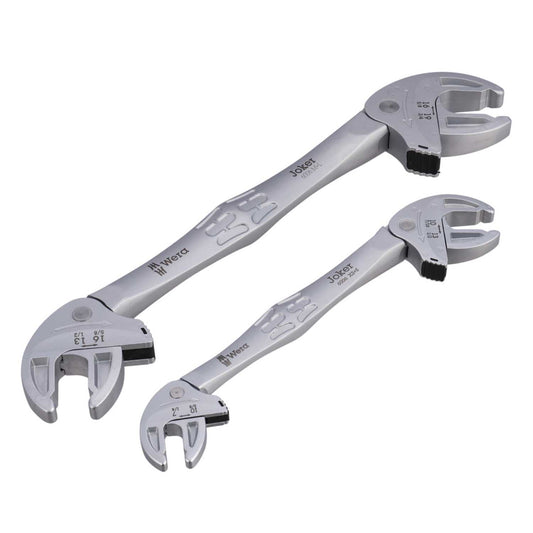 Wera 2 Piece Joker 6006 Self-Setting Double Spanner Set