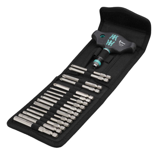 Wera 17 piece Kraftform Kompakt 400 RA Set 1
